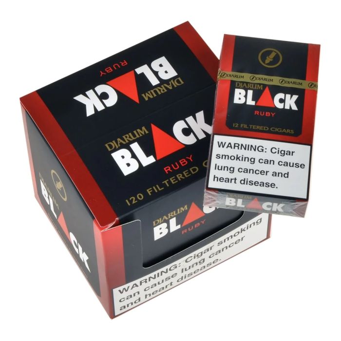 Djarum Black Ruby [Cherry] Filtered Cigars