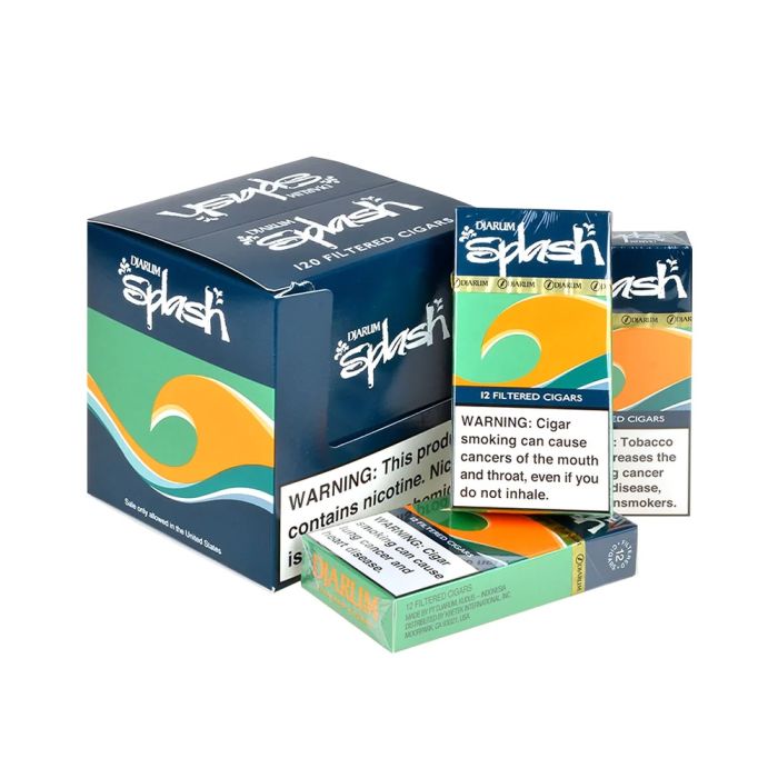 Djarum Splash Filtered Cigars