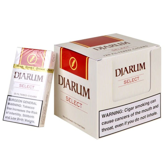 Djarum Select Filtered Cigars 120CT
