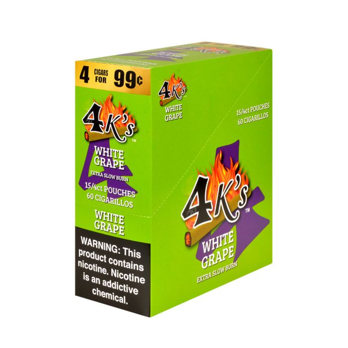 4 Kings Cigarillos White Grape
