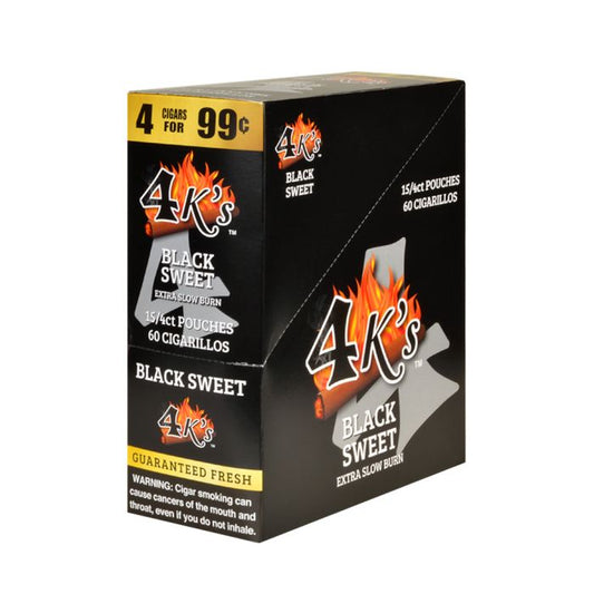 4 Kings Cigarillos Black Sweet