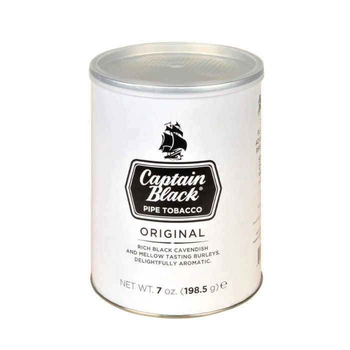 Captain Black Original Pipe Tobacco Can 7 Oz