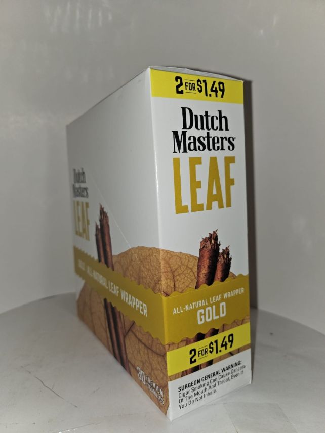 Dutch Masters Leaf Wrapper Gold