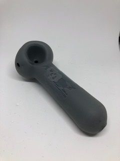 3 Frosted Bob Marley Glass Hand Pipe