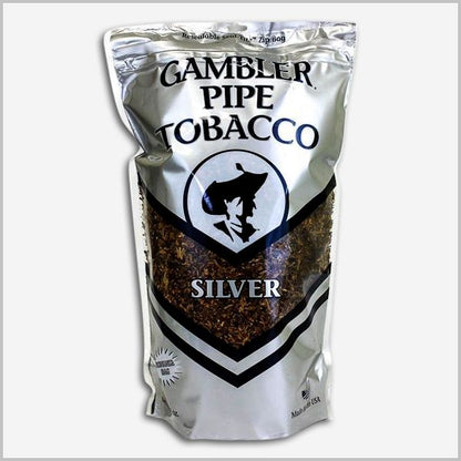 Gambler Silver Pipe Tobacco 16 Oz