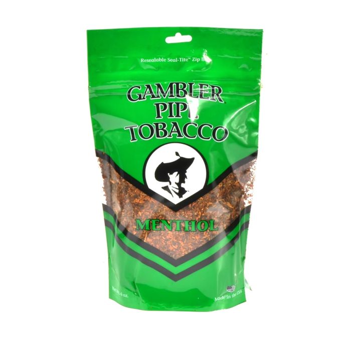 Gambler Menthol Pipe Tobacco 16 Oz