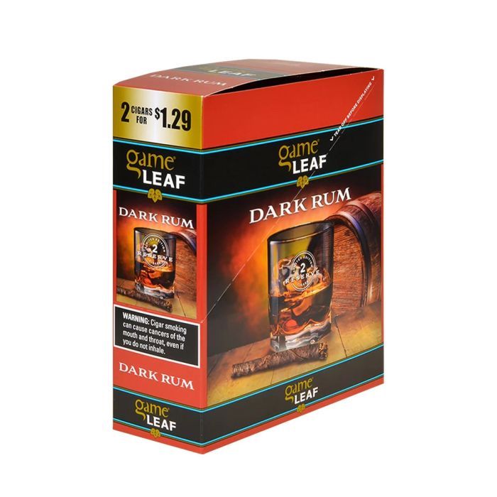 Game Leaf Cigars Dark Rum Cigars
