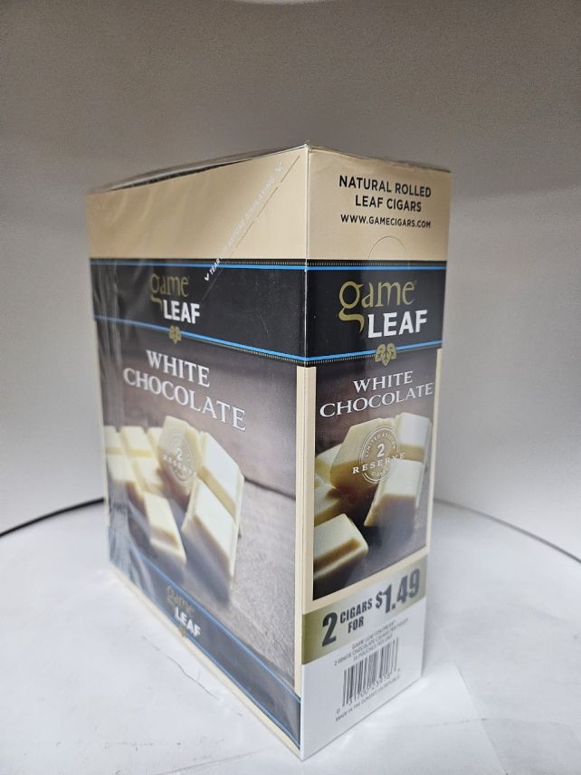 Game Leaf  White Chocolate Cigars