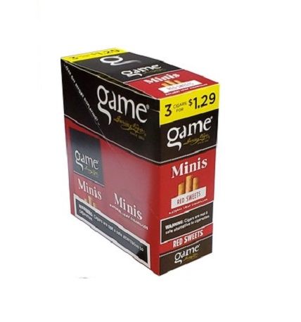 Game Mini Cigarillos Red Sweets