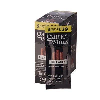 Game Minis Cigarillos Black Sweets