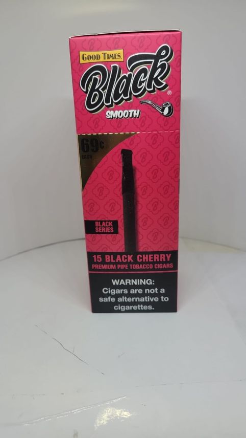 Good Times Black Smooth Cigars  BlackÂ Cherry