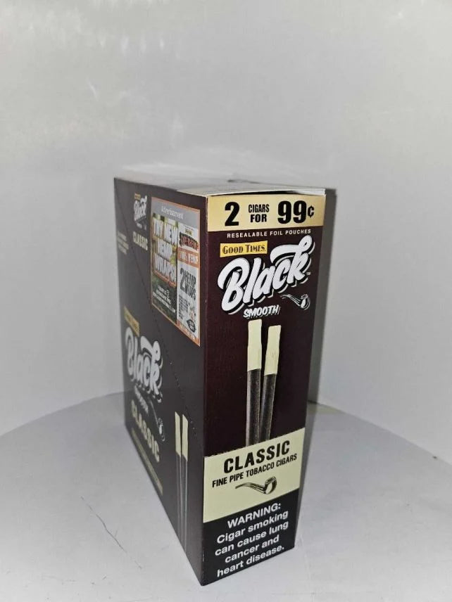 Good Times Black Smooth Cigars Wine 