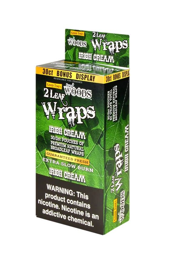 Good Times Sweet Woods Leaf Wrap Irish Cream.