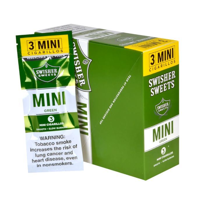 Swisher Sweets Mini Cigarillos Green Sweet