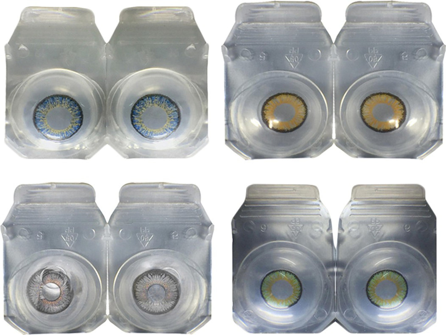 Gold Look Monthly Disposable Color Contact Lenses