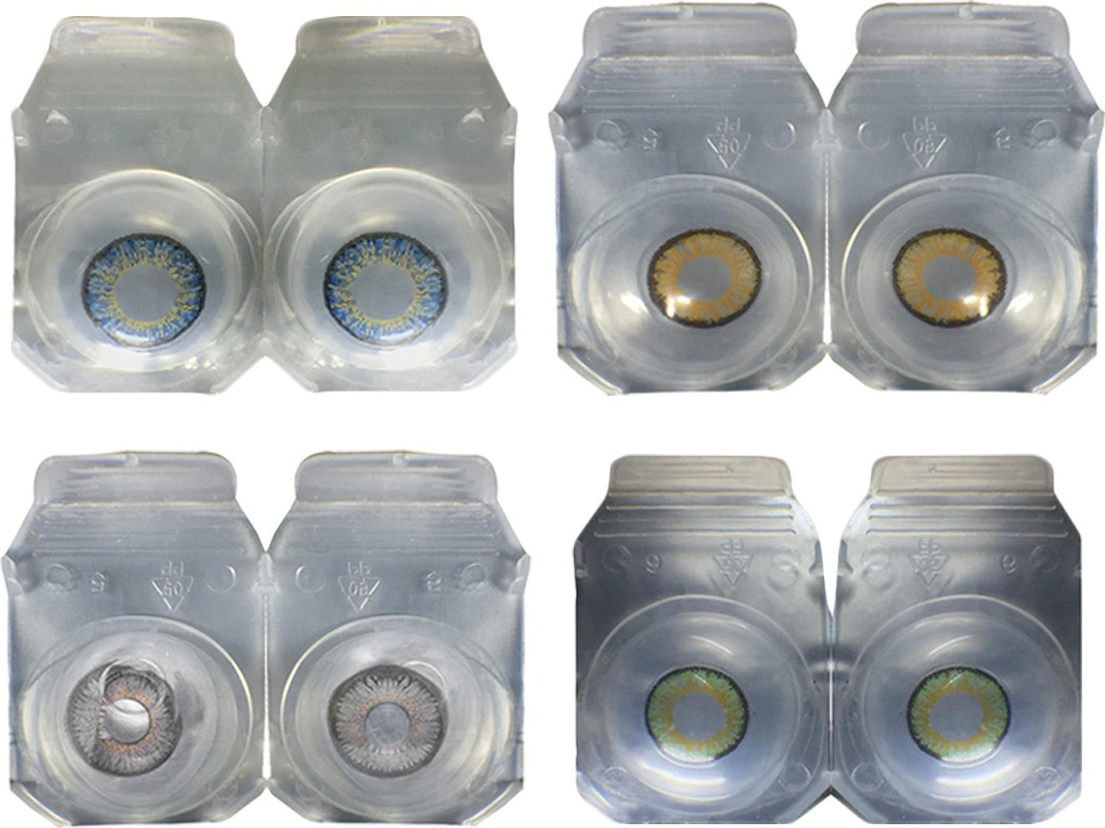 Gold Look Monthly Disposable Color Contact Lenses