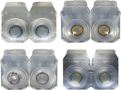 Gold Look Monthly Disposable Color Contact Lenses