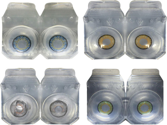 Gold Look Monthly Disposable Color Contact Lenses