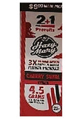 Hazy Mary THCP Prerolls 4.5G 3PK, 10CT - Cherry Swirl, single box