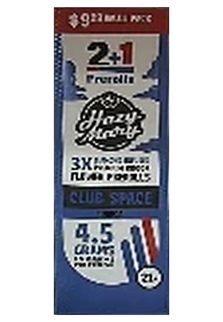 Hazy Mary THCP Prerolls 4.5G 3PK, 10CT - Club Space, box front