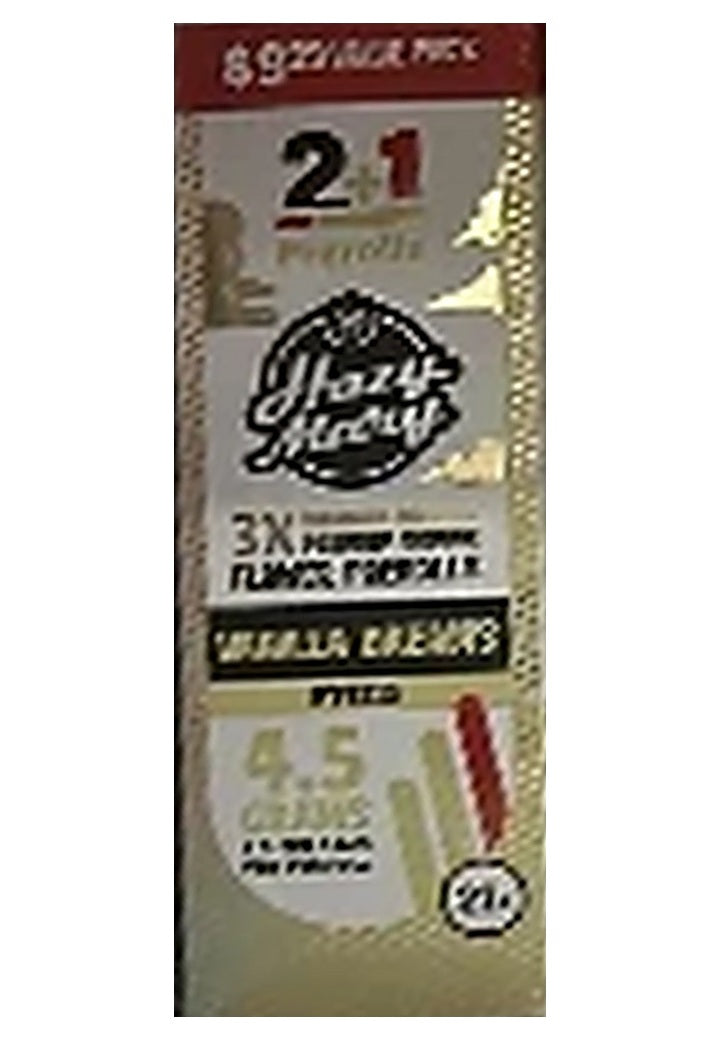 Hazy Mary THCP Prerolls 4.5G 3PK, 10CT - Vanilla Dreams, box front