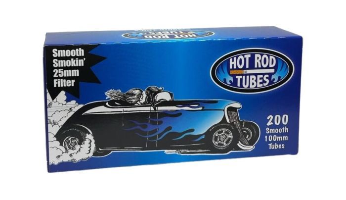 Hot Rod Cigarette Tubes Smooth