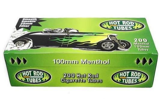 Hot Rod Menthol Cigarette Tubes