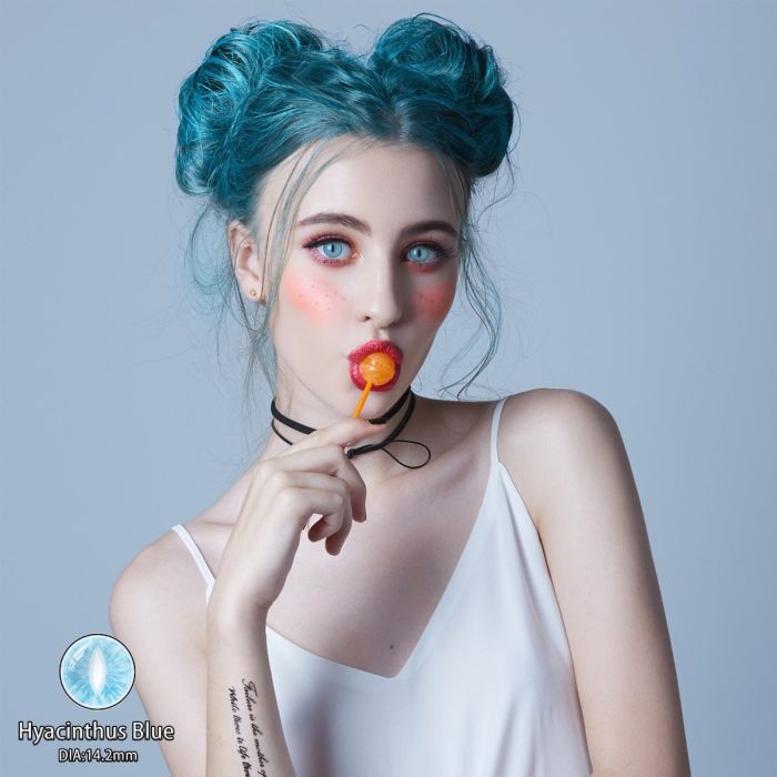 Hyacinthus Blue Halloween lens