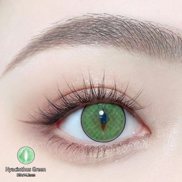 Hyacinthus Green Contacts for Eyes