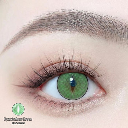 Hyacinthus Green Contacts for Eyes