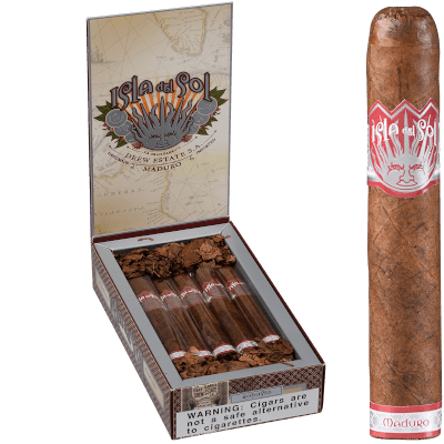 Isla Del Sol Maduro Robusto Cigars Box of 10