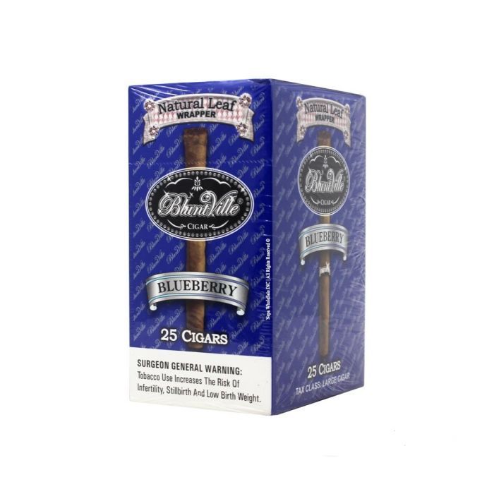 Bluntville Natural Leaf Wrapper Blueberry