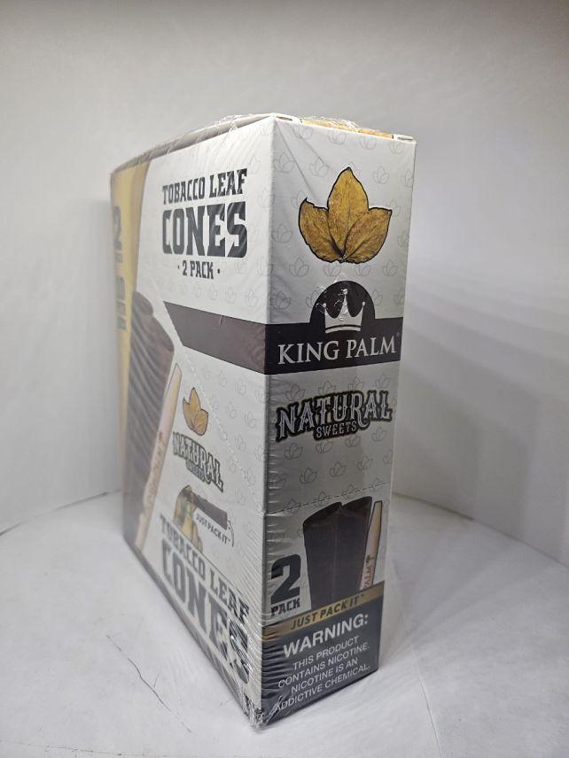 King Palm Tobacco Leaf Natural Sweets Cones