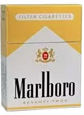 Marlboro  72 Gold Cigarette Light Box