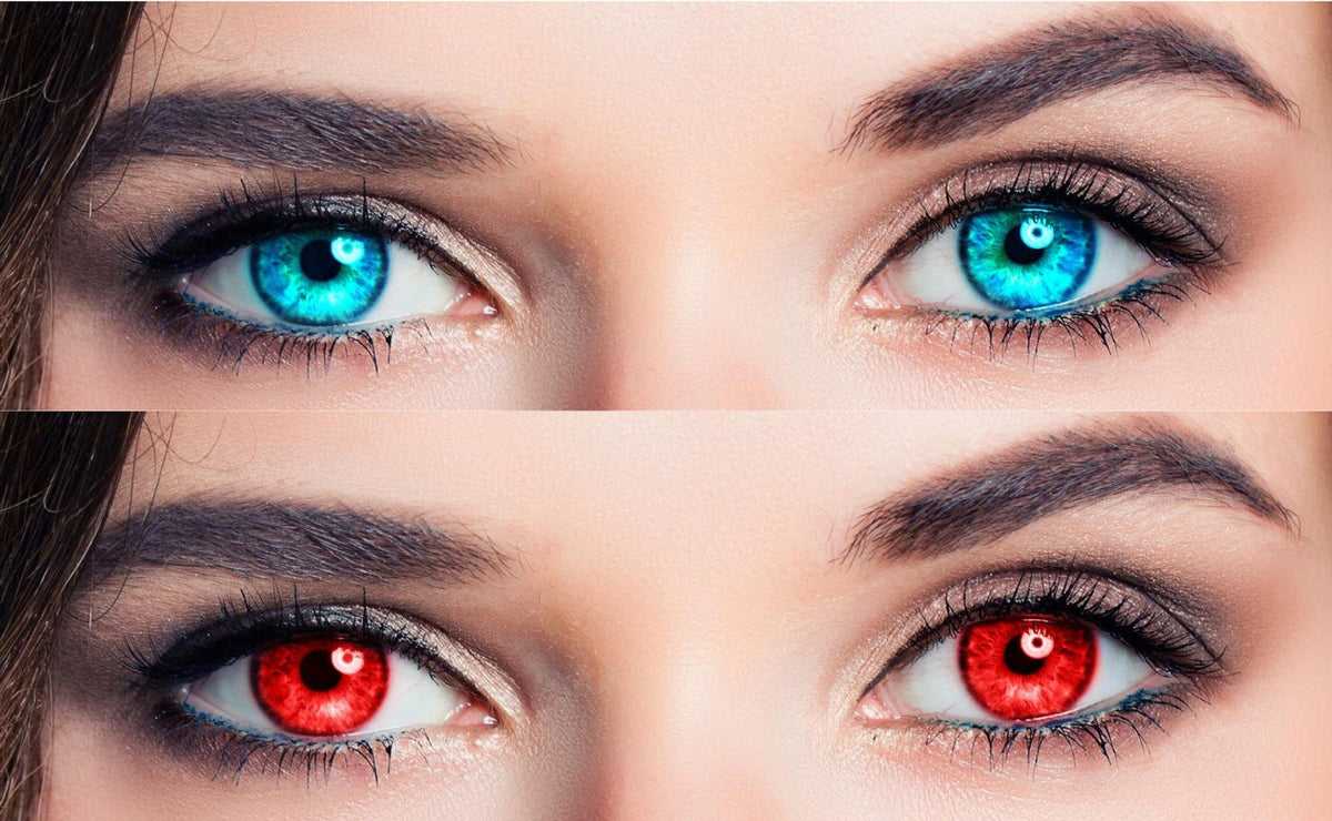 Diamond Eye Monthly Disposable Colored Contact Lenses
