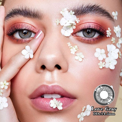 Love Gray Contacts for Halloween