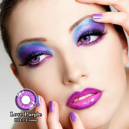 Love Purple Contacts