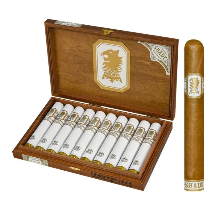 Under Crown Shade Toro Tubo Cigars Box of 10