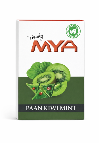 Trendy mya non nicotine hookah flavour paan kiwi mint