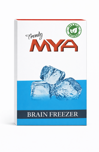Trendy mya non nicotine brain freezer hookah flavour