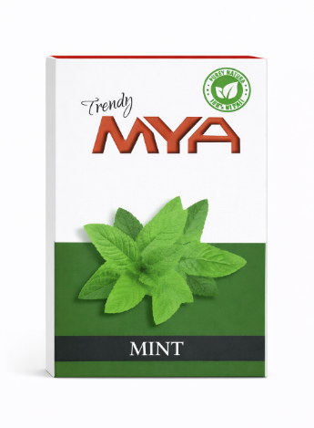 Trendy mya non nicotine hookah flavour mint