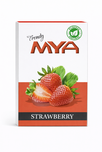 Trendy mya strawberry non nicotine hookah flavour