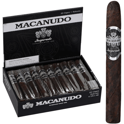 Macanudo Inspirado Black Robusto Cigars Box of 20