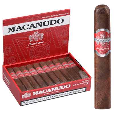 Macanudo Inspirado Red Robusto Cigars Box of 20