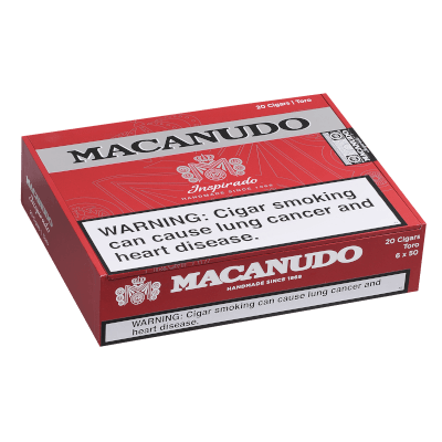 Macanudo Inspirado Red Toro Cigars Box of 20
