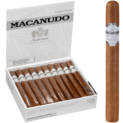 Macanudo Inspirado White Churchill Cigars Box of 20