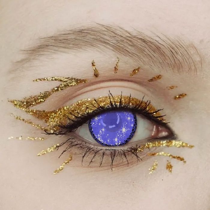 Midsummer Night Blue Contact Lenses
