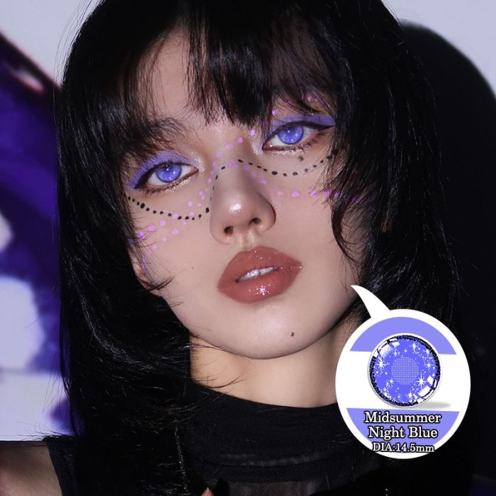Midsummer Night Blue Contact Lenses