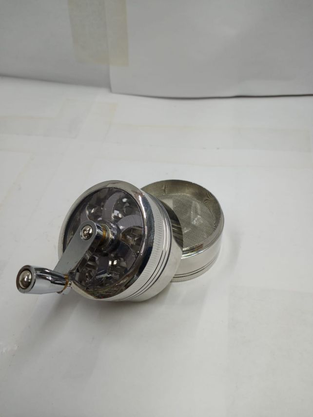 2 Inch Metal Herb Grinder with Handle