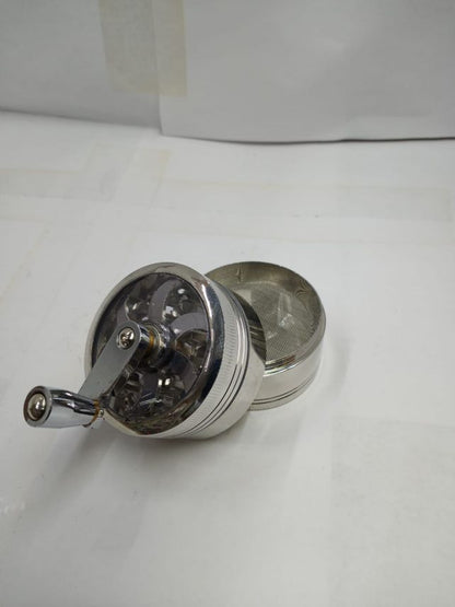 2 Inch Metal Herb Grinder with Handle